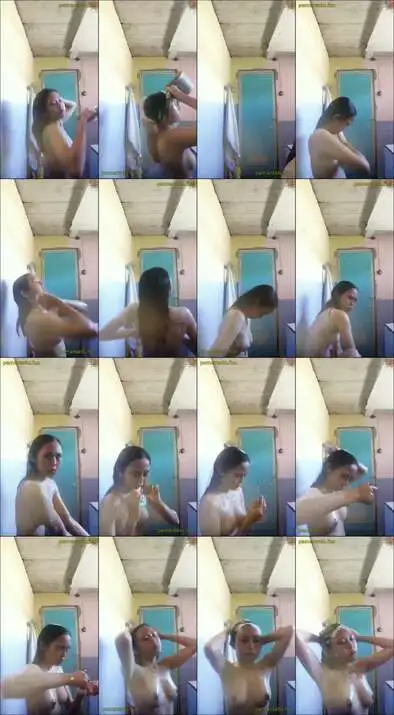 abg cakep rekam saat dia mandi (1)