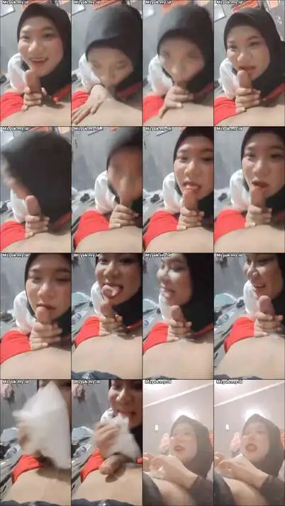 ABG Hijab Binal Sepong Pacar