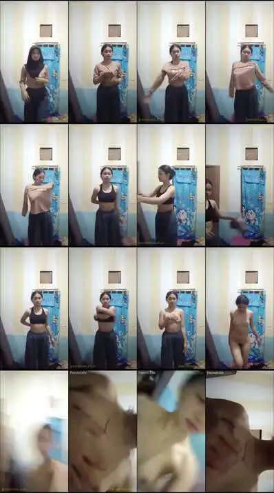 Abg Hijab Cantik Pamer Body Mulus