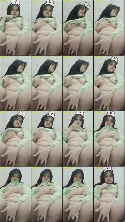 Abg Hijab Imut Nenen Gede Elus Meki Bok...