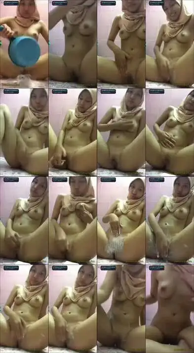abg jilbab mulus 18yo suka colmek pap s...
