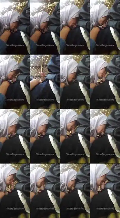 ABG jilbab putih emut kontol dipondok b...