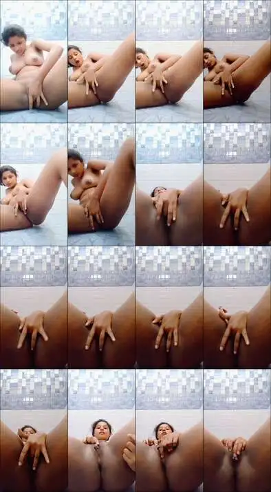 Abg lagi colmek di kamar mandi sambil p...