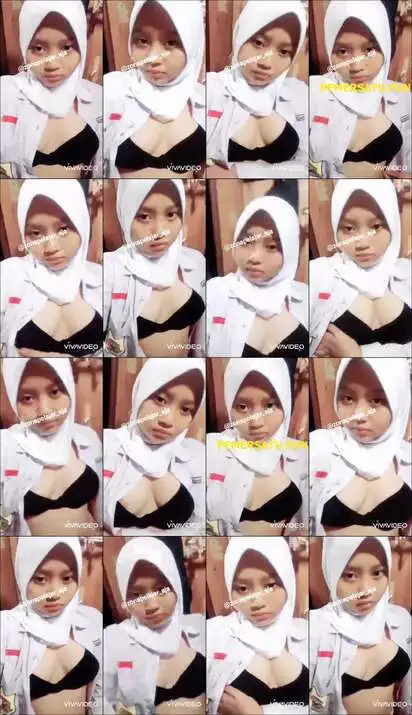 abg sma jilbab pamer toket pulang sekol...