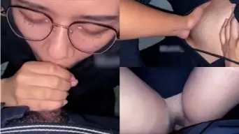 Bella Hijab Kacamata Ngewe Bell4k