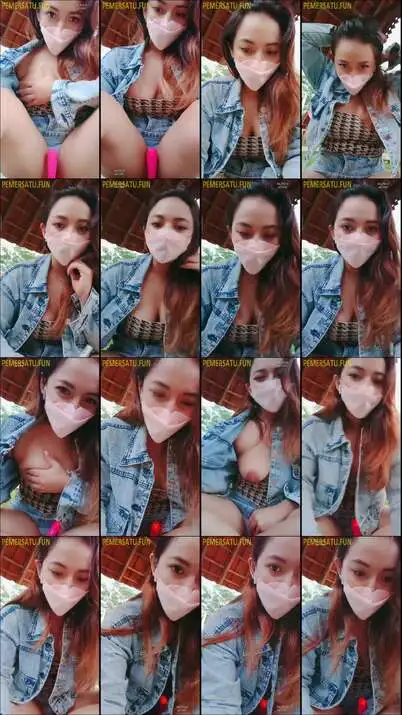 cantik cantik omek eksib di restoran (n...