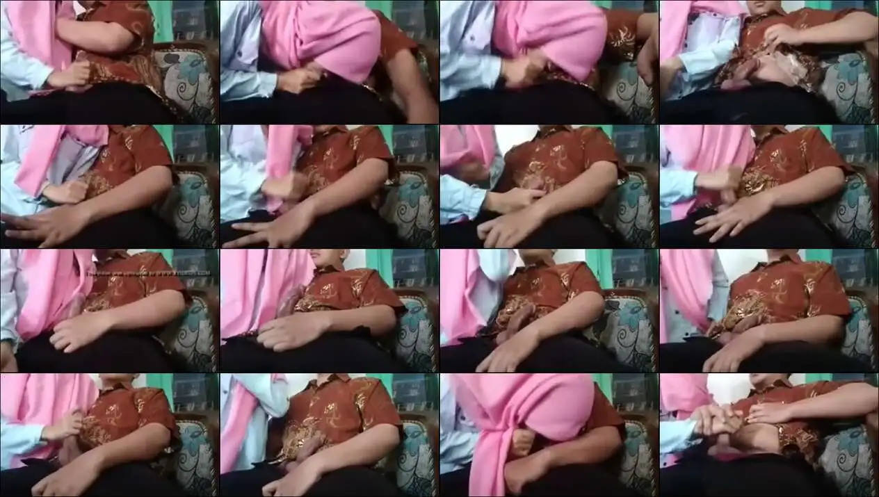 Cewe Hijab Dipaksa Nyepong Bapaknya Pac...