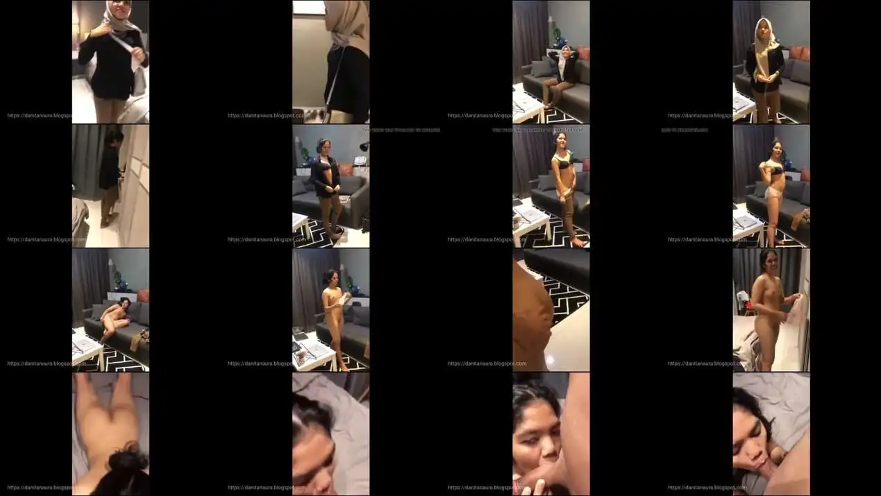 Cewek Hijab Indo Blowjob Sama Bule te...