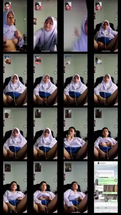 CEWEK HIJAB SMA VCS COLMEK
