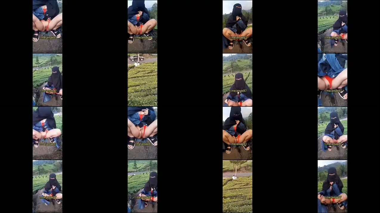Ciwidey Ukhty bercadar di batu viral te...
