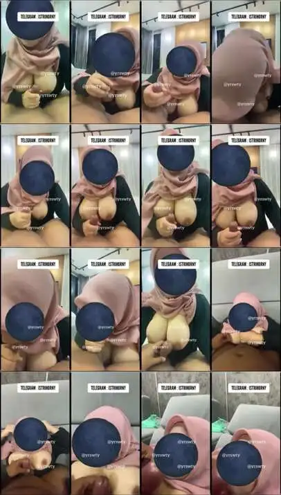 Crot Di Muka Cewek Berhijab Enak Bgt