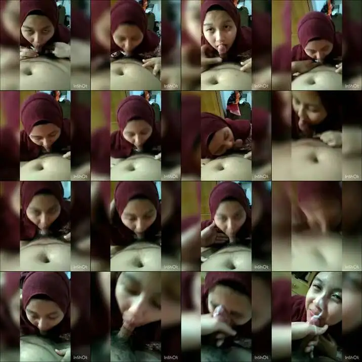 Crot di Muka Pacar Hijab