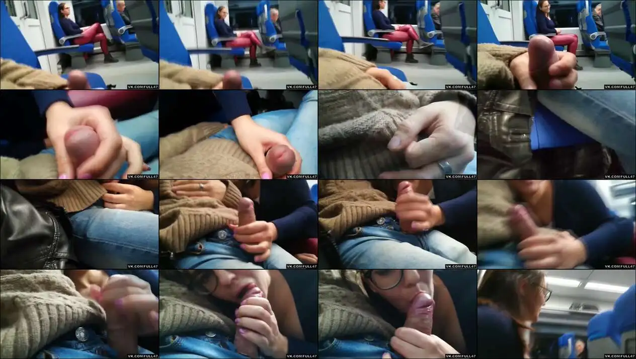 Eksib maleh dapet Sepongan di KRL sama ...