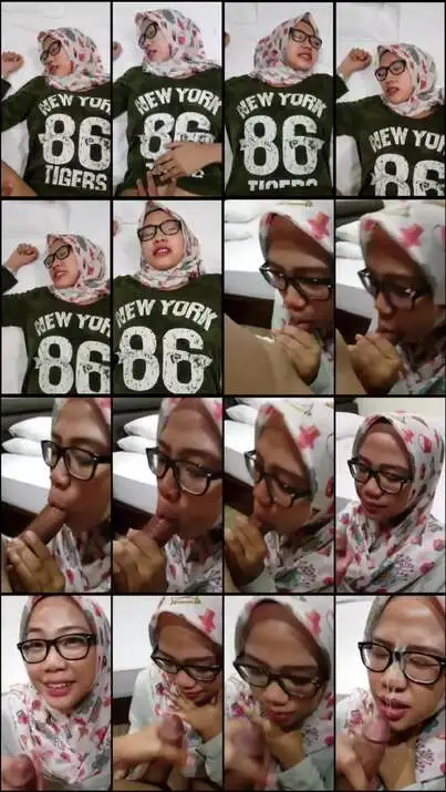 Hijab Cantik Crot di Muka