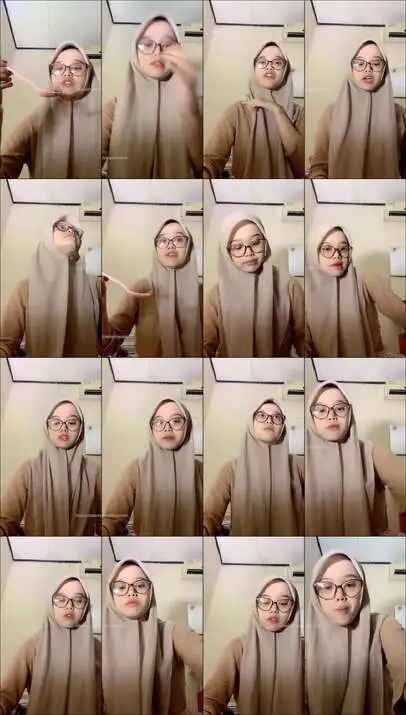 Hijab Eh Ga Sengaja Keliatan Uting Full...