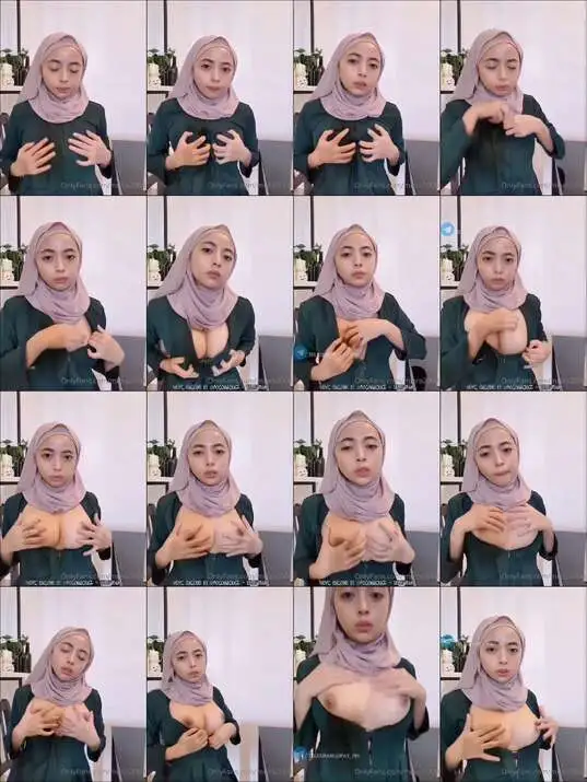 Hijab menikmati banget