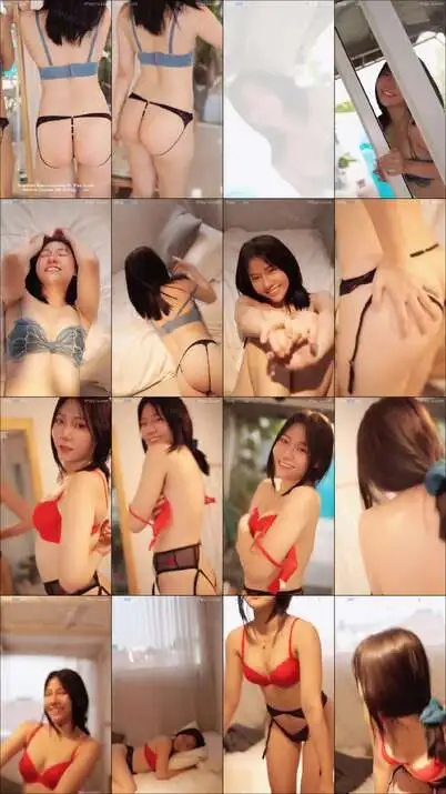 Jena Dammaya BH Merah Bikin Sange