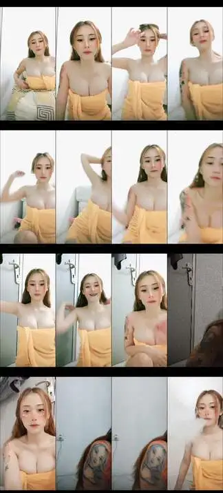 Jesika intan pake handuk