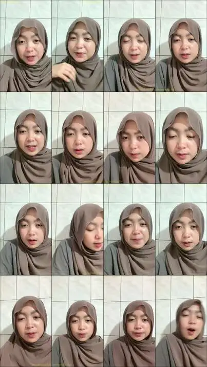 jilbab alisnya tebal