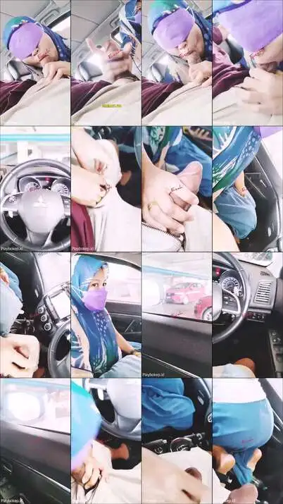 jilbab biru sepong kontol gede supir gr...