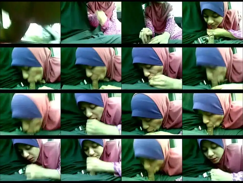 Jilbab Fatin Cowonya Lagi Nyetir Mala...