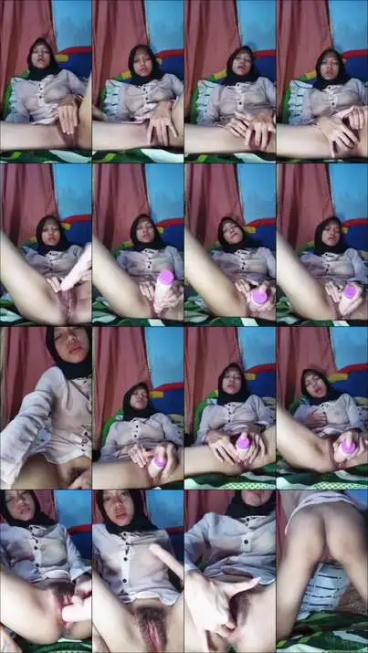 Jilbab Hitam Nina Asanti colmek pake di...