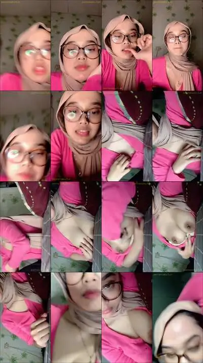 jilbab kacamata manja