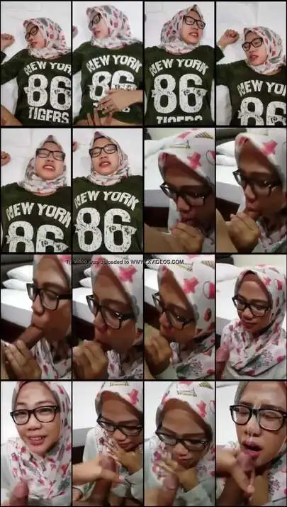 jilbab kacamata nakal