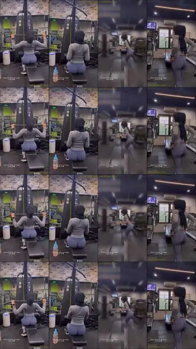 jilbab montok nge gym