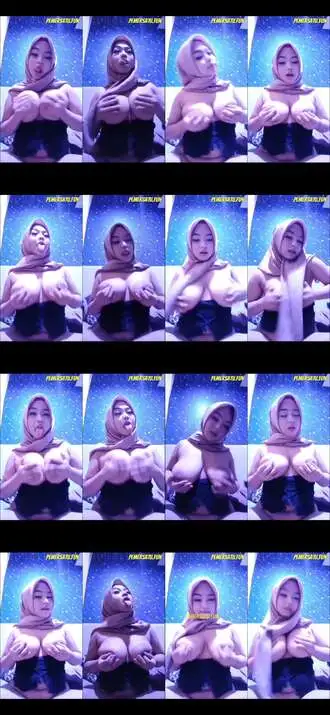 jilbab toket brutal mirip cucumilo part...