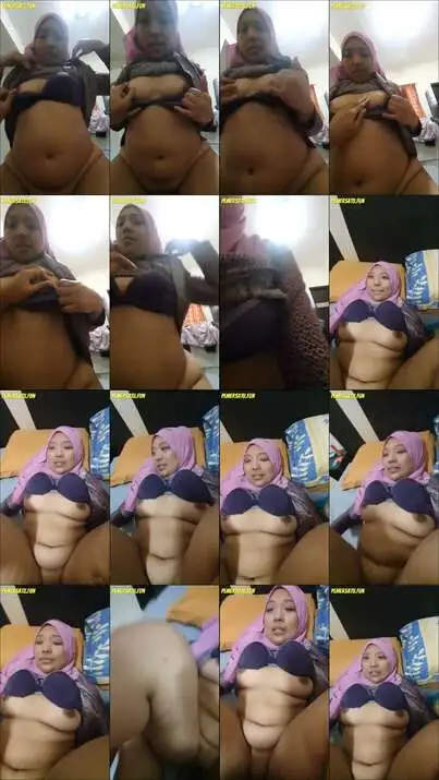 jilbab ungu