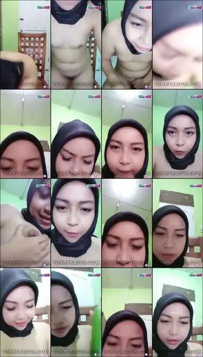 Kelakuan jilbab nakal colmek pakek timu...