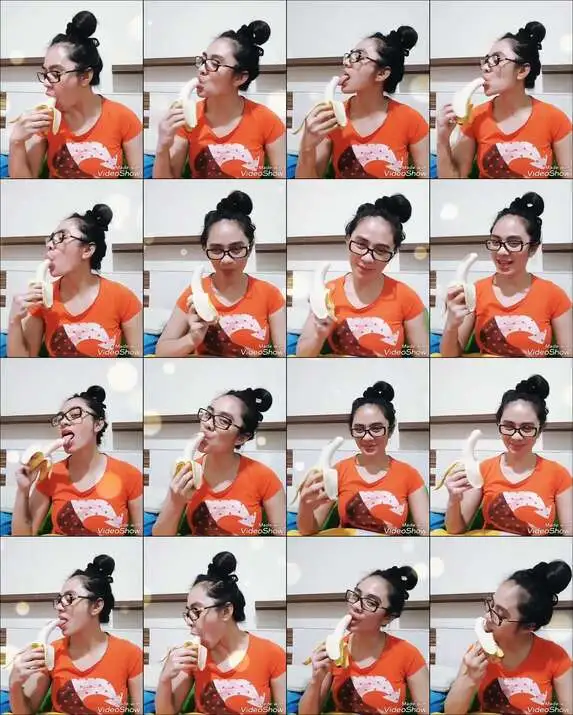 Kimaya makan pisang bikin gemes ( VLOG ...