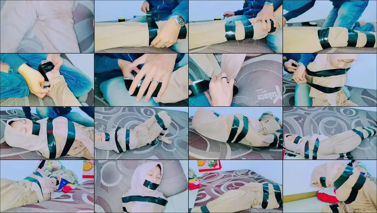 Lakban Ukhty Remaja Manis Fetish BDSM M...
