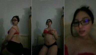 Leaaa Beha Merah Live Sebelum Tidur