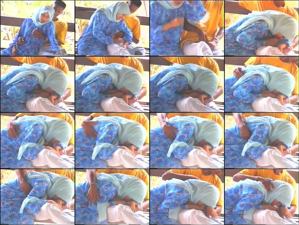 Malay tudung hijab baju kurung bj kat p...