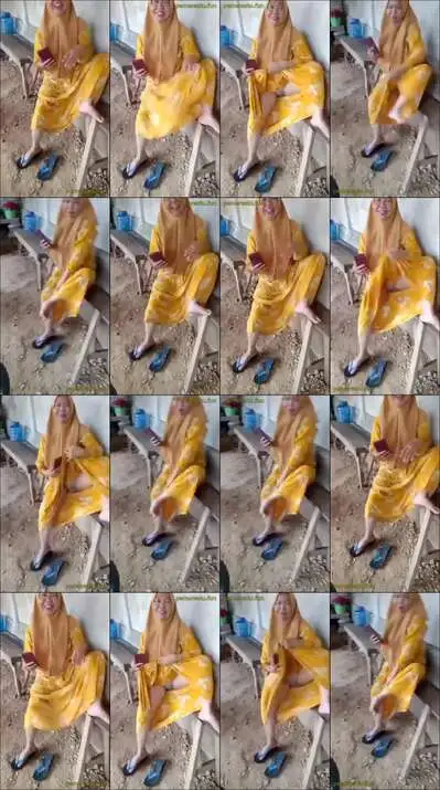 mamah jilbab pamer memek ga pake cd out...