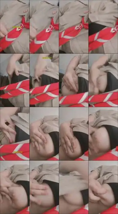 pramuka pamer susu toket kenyal