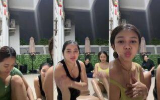 Putri Sahara Main Challenge Basah basahan Instagram