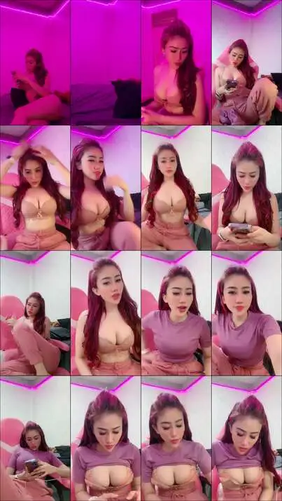 Susu Montok Host Cantik Kakak Melly Hos...