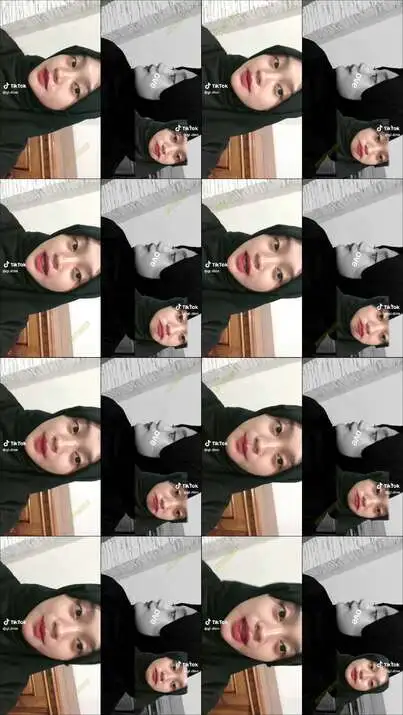 tiktoker jilbab kacamata cantik GG86 1