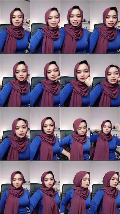 Toge Baju Biru Ketat Toket Bulet