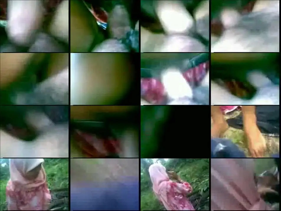 tudung cantik di kebun terbuka (2)