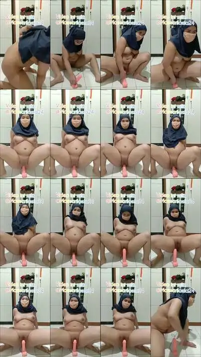 Vcs hijab endut main dildo