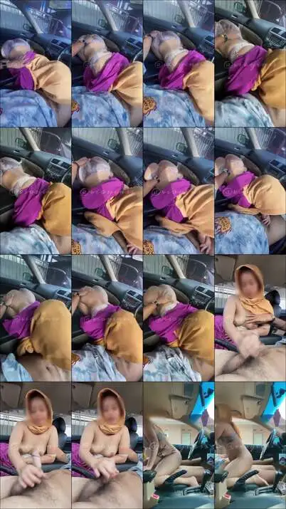 Viral Cewek Jilbab Cakep Nyepong Di Mob...