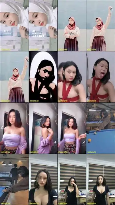 viral jilbab sange