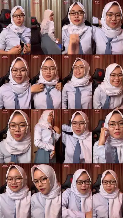 y2mate com Hijab Style Putih Abu SMA ...